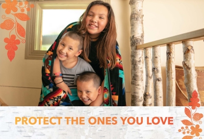 Protect the Ones You Love Postcard 3-207-1020