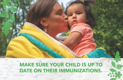 Make Sure Your Child Is Up to Date on Their Immunizations Folded Postcard 1-204-0220