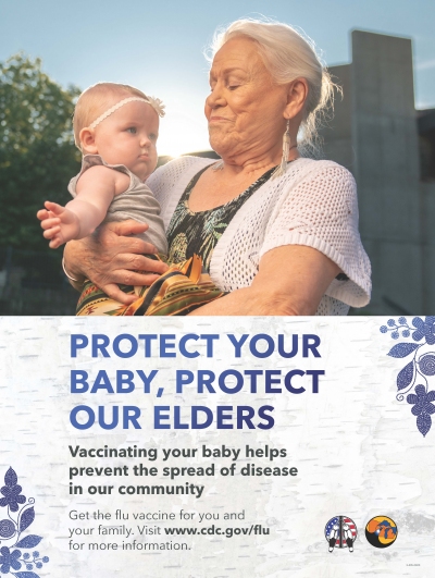 Protect Your Baby Protect Our Elders Poster 3-405-0820